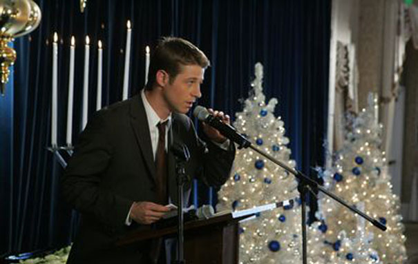 Ryan makes his Bar Mitzvah speech